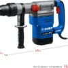 Перфоратор SDS-Max Зубр зпм-45-1350 эв
